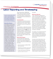 Labor Reporting and Timekeeping White Paper